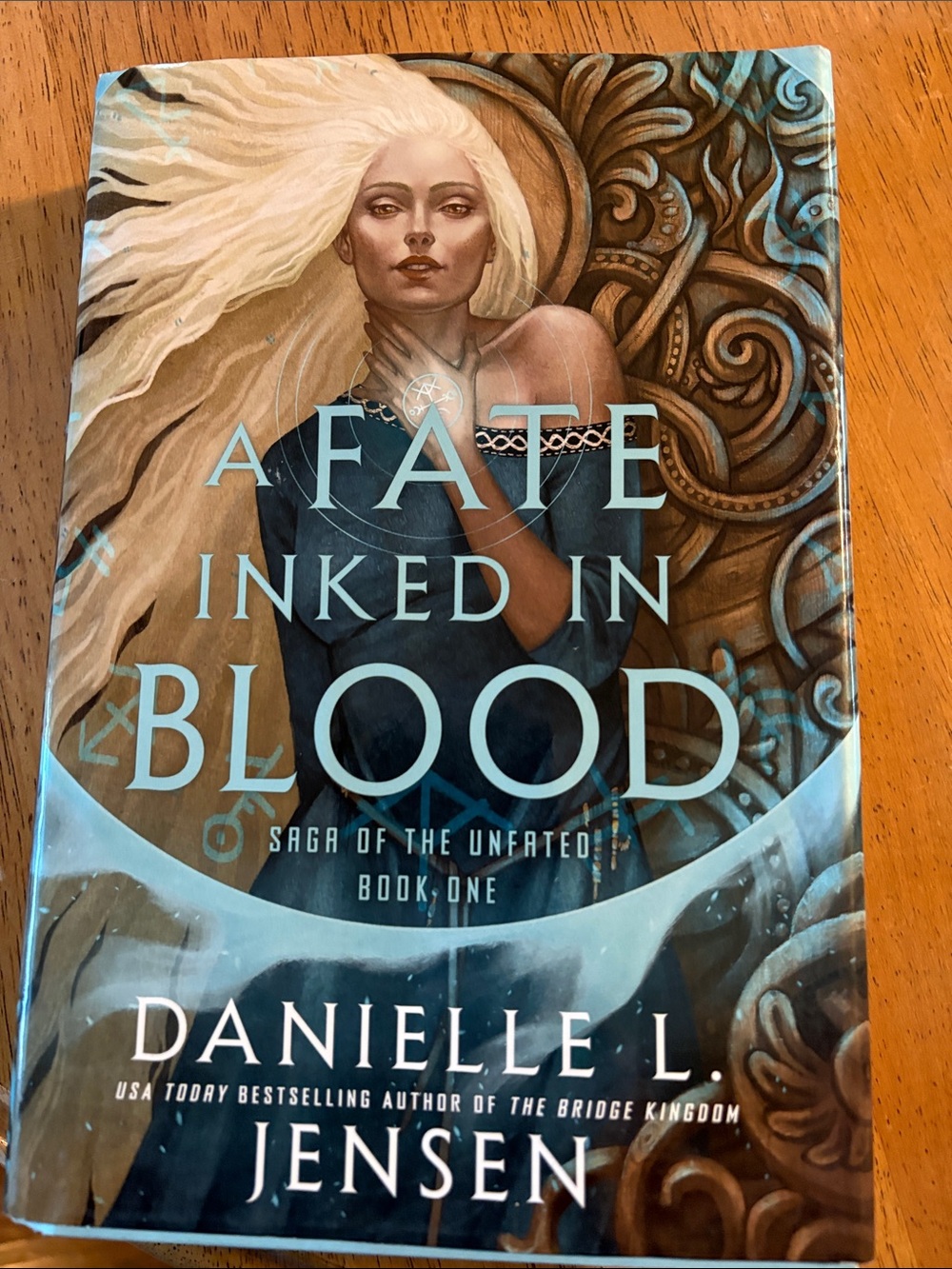 A Fate Inked in Blood by - Blue Fantasy Art Hardcover